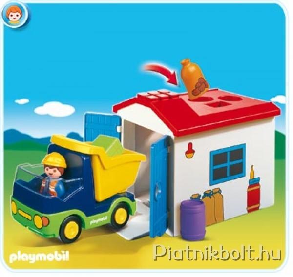 Vásárlás: Playmobil Teherautó formakereső garázzsal (6759) Playmobil árak  összehasonlítása, Teherautó formakereső garázzsal 6759 boltok