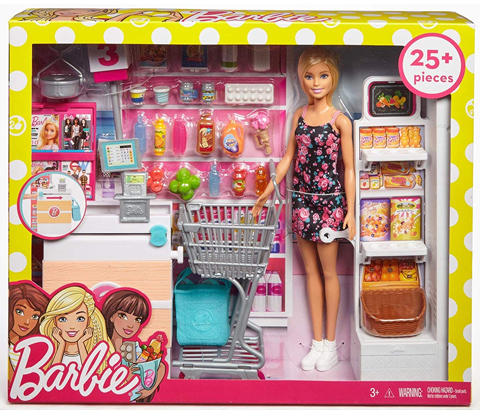 Vásárlás: Mattel Barbie - Szupermarket szett (FRP01) Barbie baba árak  összehasonlítása, Barbie Szupermarket szett FRP 01 boltok