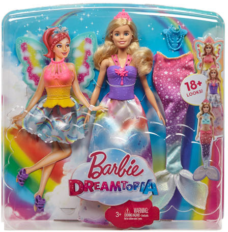 Vásárlás: Mattel Barbie - Dreamtopia - Átalakítható baba szett (FJD08) Barbie  baba árak összehasonlítása, Barbie Dreamtopia Átalakítható baba szett FJD  08 boltok
