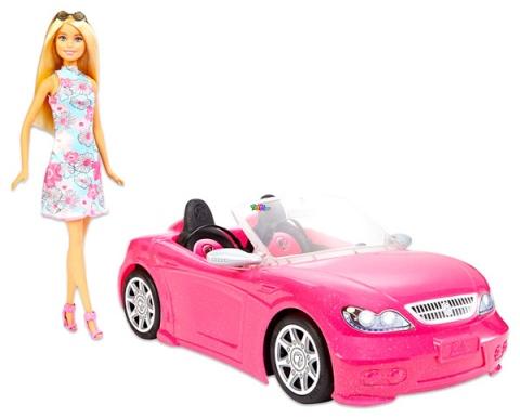 Vásárlás: Mattel Barbie rózsaszín kabrióval (FPR57) Barbie baba árak  összehasonlítása, Barbie rózsaszín kabrióval FPR 57 boltok
