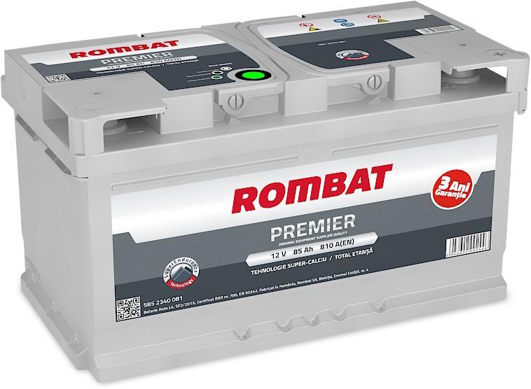ROMBAT Premier 85Ah 810A (Acumulator auto) - Preturi