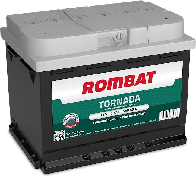 Bounty Greeting Summon ROMBAT Tornada 60Ah 540A (Acumulator auto) - Preturi