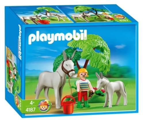 Vásárlás: Playmobil Csacsi mama és kis csacsija (4187) Playmobil árak  összehasonlítása, Csacsi mama és kis csacsija 4187 boltok