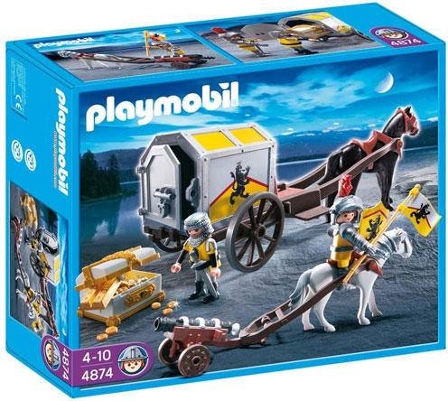 Vásárlás: Playmobil Aranyszállító oroszlánlovag (4874) Playmobil árak  összehasonlítása, Aranyszállító oroszlánlovag 4874 boltok