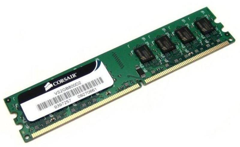 Corsair Value Select 2GB DDR2 800MHz VS2GB800D2 G memória modul vásárlás,  olcsó Corsair Memória modul árak, memoria modul boltok