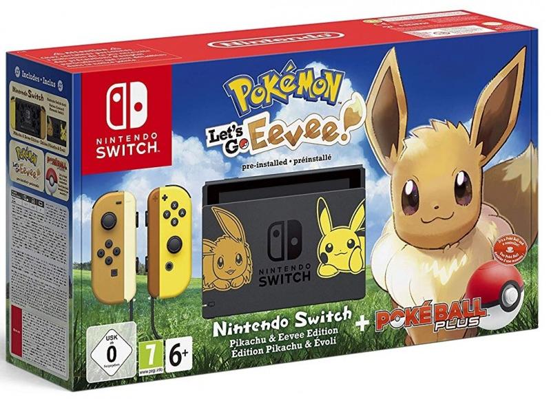 Nintendo Switch Pokémon Edition + Let's Go Eevee! vásárolj már 0 Ft-tól