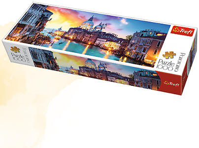 Panoráma puzzle - Canal Grande, Velence 1000 db-os (29037)