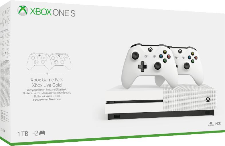 Microsoft Xbox One S (Slim) 1TB + Extra Controller vásárolj már 0 Ft-tól
