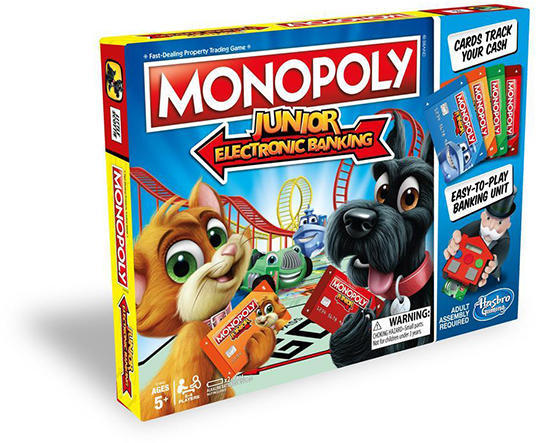 Hasbro Monopoly - Junior Electronic Banking (E1842) (Joc de societate) -  Preturi