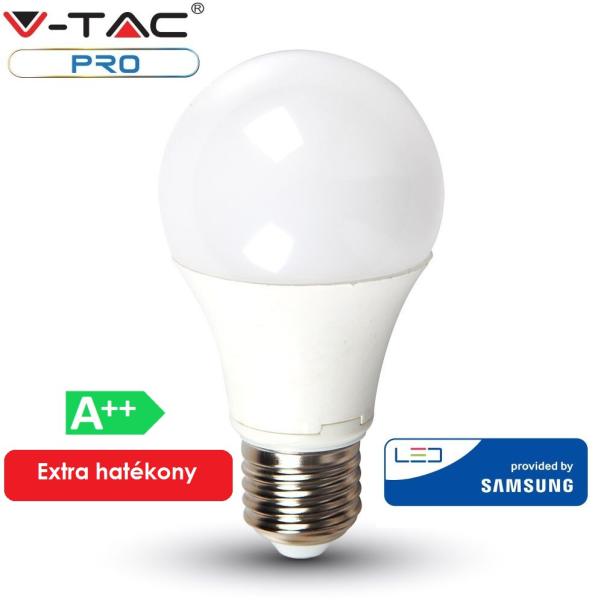 Vásárlás: V-TAC PRO E27 6.5W 6400K 806lm 257 LED izzó árak  összehasonlítása, PRO E 27 6 5 W 6400 K 806 lm 257 boltok