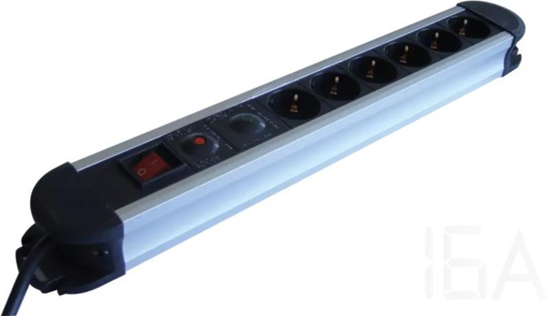 6 Plug 3 m Switch (HKTM6-3M-ALU)
