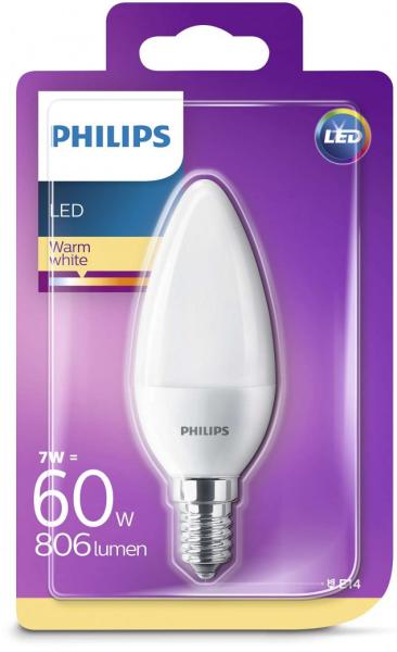 Vásárlás: Philips E14 7W 2700K 806lm (929001325101) LED izzó árak  összehasonlítása, E 14 7 W 2700 K 806 lm 929001325101 boltok