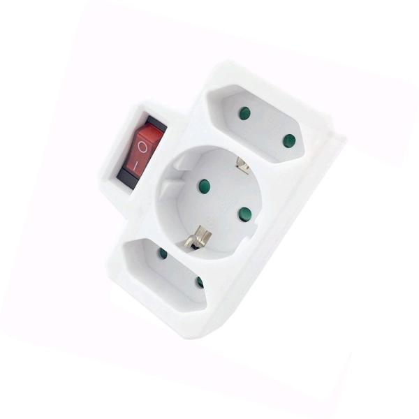 3 Plug Adapter (EPAG-1EE2E-SW)