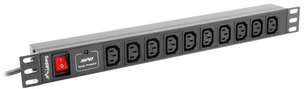 PDU-10I-0200-IEC-BK 2 m