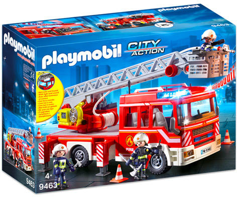 Vásárlás: Playmobil Tűzoltóautó emelőkosárral (9463) Playmobil árak  összehasonlítása, Tűzoltóautó emelőkosárral 9463 boltok