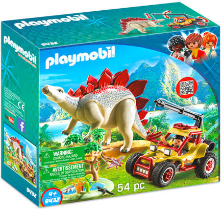 Playmobil Maşina de teren şi dinozaur (9432) (Playmobil) - Preturi
