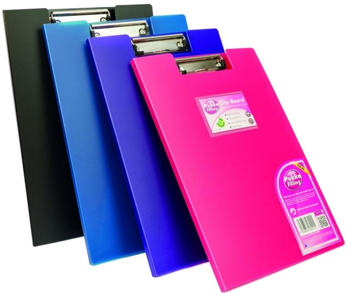 Pukka Pad Clipboard dublu din plastic rigid, PUKKA - transparent violet  violet A4 Clipboard dublu Polipropilena Buzunar interior (PK-6223-PFL) ( Clipboard) - Preturi
