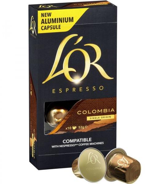 Vásárlás: L'OR Espresso Colombia (10) Kávégép kapszula, kávépárna árak  összehasonlítása, Espresso Colombia 10 boltok