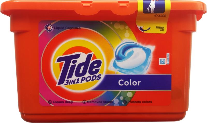 Tide Color 3in1 12buc (Detergent (rufe)) - Preturi