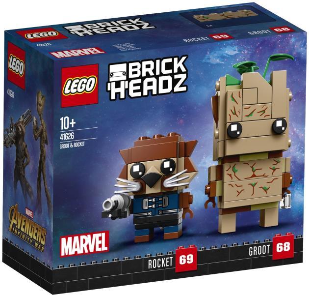 Vásárlás: LEGO® BrickHeadz - Groot és Rocket (41626) LEGO árak  összehasonlítása, BrickHeadz Groot és Rocket 41626 boltok