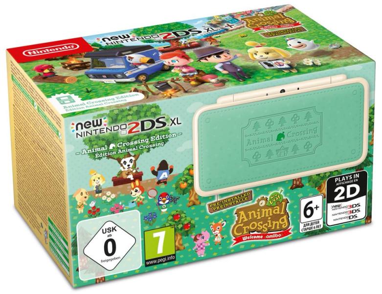 Nintendo New 2DS XL Animal Crossing Edition + Animal Crossing Welcome  Amiibo Конзоли за игри Цени, оферти и мнения, списък с магазини