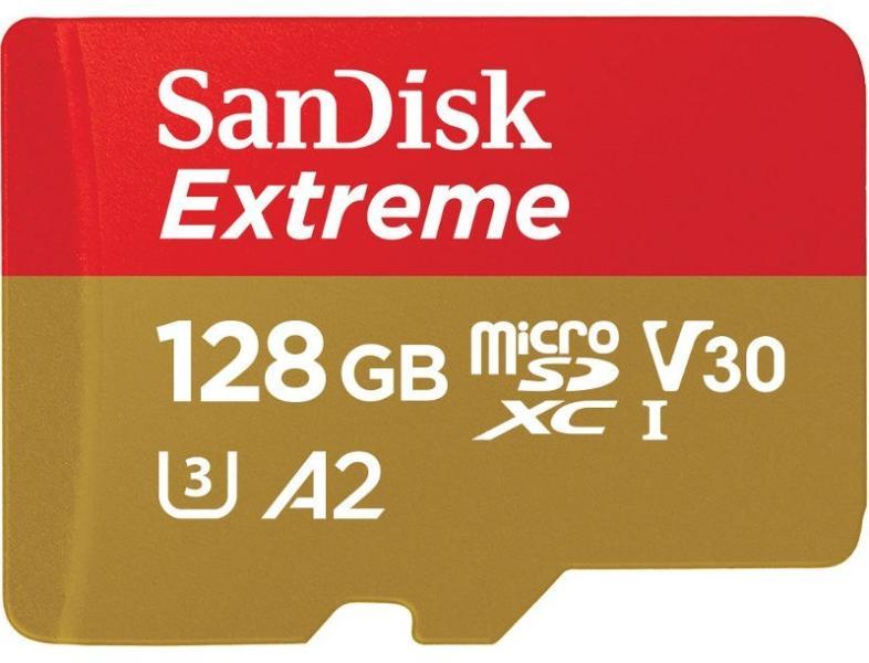 Vásárlás: SanDisk microSDXC 128GB C10/UHS-I/U3/V30/A2  SDSQXA1-128G-GN6MA/183506, eladó Memóriakártya, olcsó memory card árak