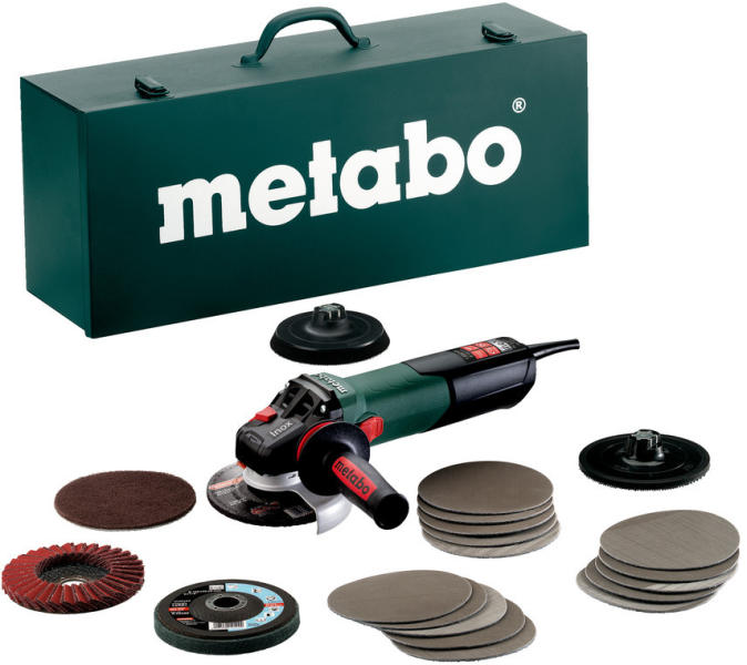 Vásárlás: Metabo WEV 15-125 QUICK INOX SET (600572500) Sarokcsiszoló ...