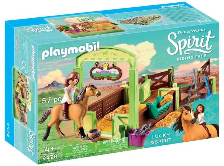 Vásárlás: Playmobil Pferdebox - Lucky & Spirit (9478) Playmobil árak  összehasonlítása, Pferdebox Lucky Spirit 9478 boltok