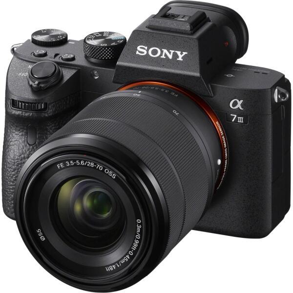 Sony Alpha 7 III + 28-70mm (ILCE-7M3K) - Цени, евтини оферти за Цифрови  фотоапарати Sony Alpha 7 III + 28-70mm (ILCE-7M3K)