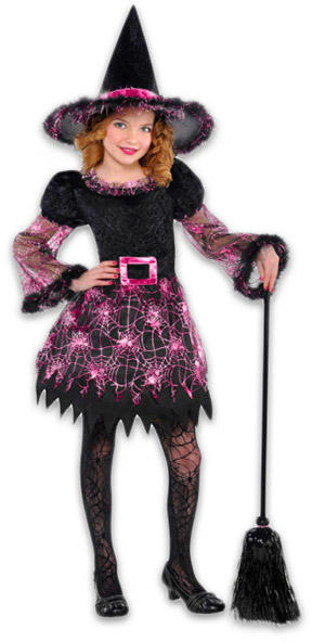 Vásárlás: Amscan Rózsaszín-fekete boszorkány jelmez 8-10 éveseknek 134cm-es  méret (999682) Gyerek jelmez árak összehasonlítása, Rózsaszín fekete  boszorkány jelmez 8 10 éveseknek 134 cm es méret 999682 boltok
