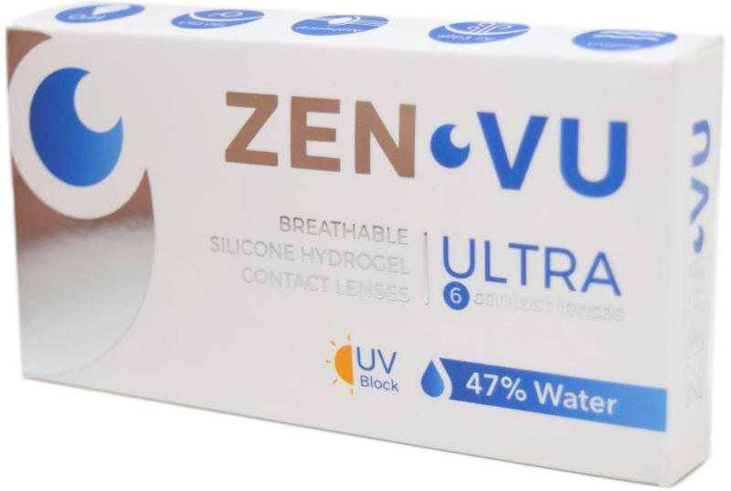ZenVu Ultra lunare (6 lentile/cutie) (Lentile de contact) - Preturi