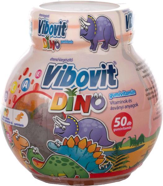 Vásárlás: Vibovit Dino gumivitamin gyermekeknek 50db Táplálékkiegészítő  árak összehasonlítása, Dino gumivitamin gyermekeknek 50 db boltok