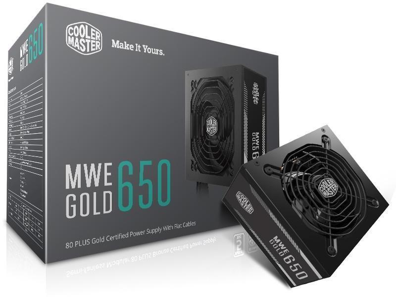 Cooler Master MWE Gold 650W (MPY-6501-ACAAG) vásárlás, olcsó Tápegység  árak, Cooler Master MWE Gold 650W (MPY-6501-ACAAG) boltok