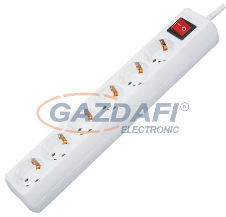 Düwi 6 Plug 5 m Switch (0012365100)