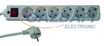 Düwi 6 Plug 1,4 m Switch (00125101)