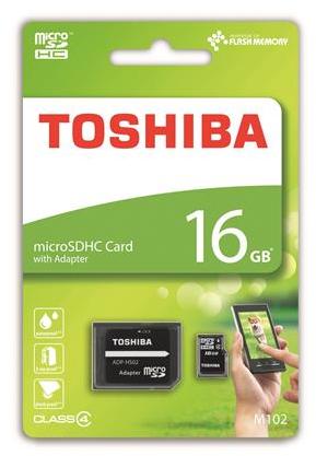 Vásárlás: Toshiba microSDHC 16GB C4 MTMS16GA, eladó Toshiba Memóriakártya,  olcsó memory card árak