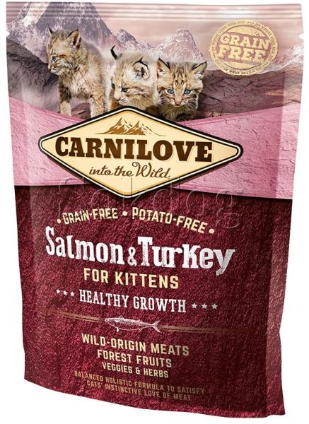 Kitten salmon & turkey 400 g