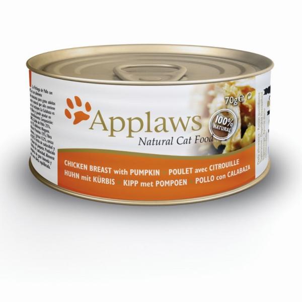 Chicken breast & pumpkin tin 70 g