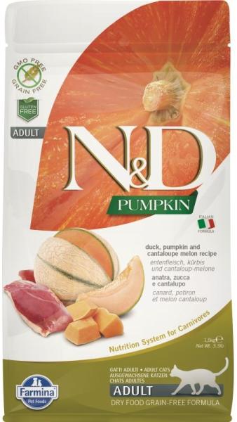 Pumpkin duck & cantaloupe melon 1,5 kg