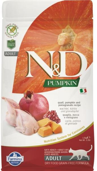 Grain Free pumpkin & quail 1,5 kg