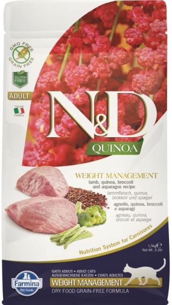 Quinoa Weight Management lamb 1,5 kg