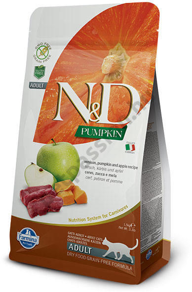 Pumpkin Adult venison & apple 1,5 kg