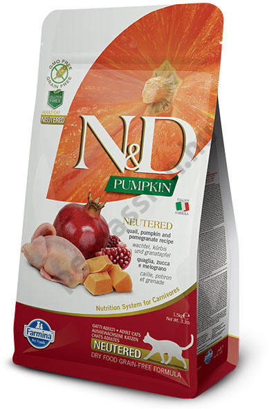 Pumpkin Neutered quail & pomegranate 300 g