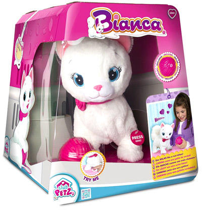 IMC Toys Pisica interactivă - Bianca (095847) (Jucarie interactiva) -  Preturi
