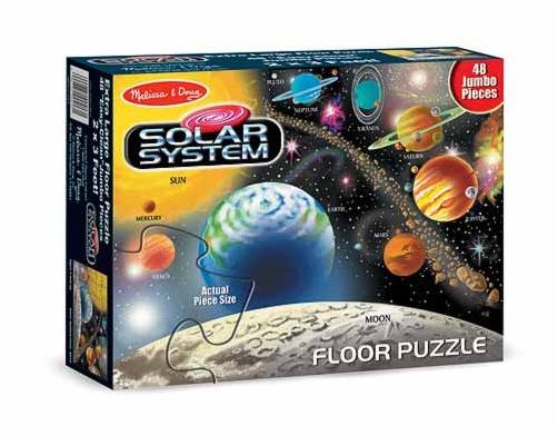 Melissa & Doug MD0413 (48) - Sistemul Solar (Puzzle) - Preturi