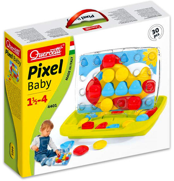 Vásárlás: Quercetti Pixel Baby bébi pötyi játék - többféle (4401) Kreatív  játék árak összehasonlítása, Pixel Baby bébi pötyi játék többféle 4401  boltok