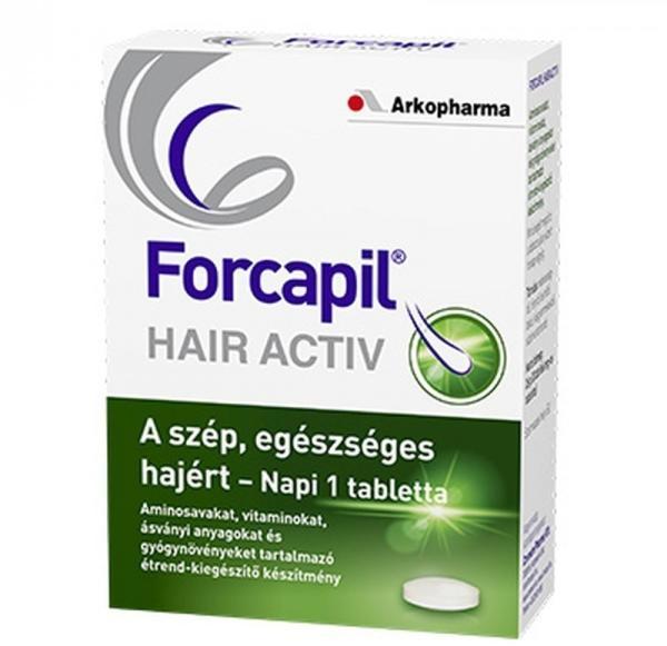 Vásárlás: Arkopharma Forcapil Hair Activ tabletta 30 db Táplálékkiegészítő  árak összehasonlítása, ForcapilHairActivtabletta30db boltok