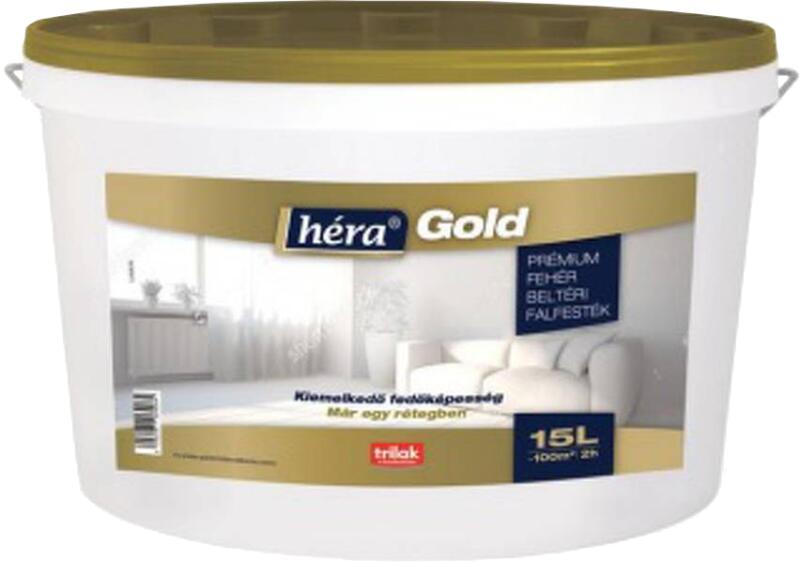 Vásárlás: Héra Gold Belső Falfesték 15l Fehér Diszperziós festék, beltéri falfesték  árak összehasonlítása, Gold Belső Falfesték 15 l Fehér boltok