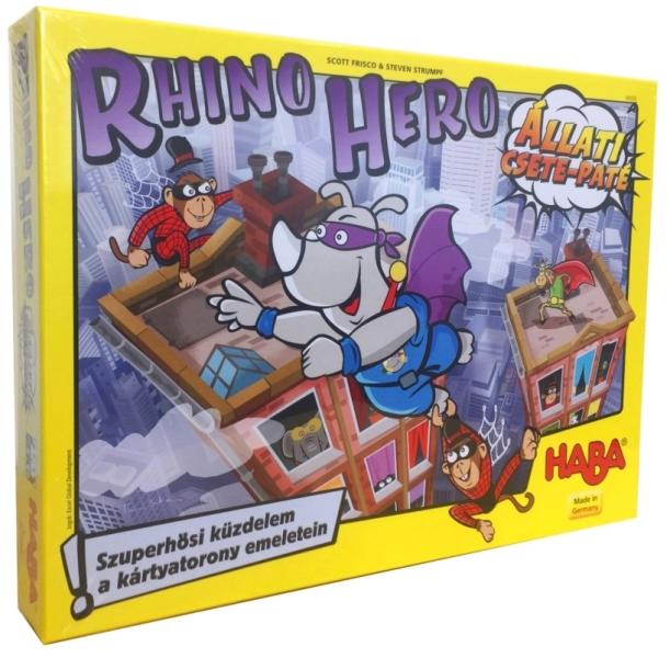 Vásárlás: HABA Rhino Hero Állati csete-paté Társasjáték árak  összehasonlítása, Rhino Hero Állati csete paté boltok