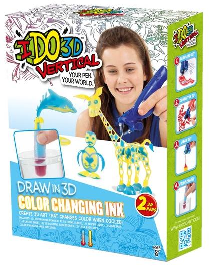 Vásárlás: RedwoodVentures IDO3D Vertical rajzoló szett 2 színváltós tollal  Kreatív játék árak összehasonlítása, IDO 3 D Vertical rajzoló szett 2  színváltós tollal boltok